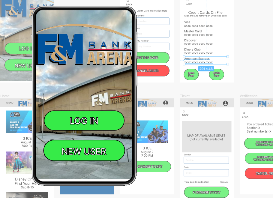 F&M Arena App Case Study